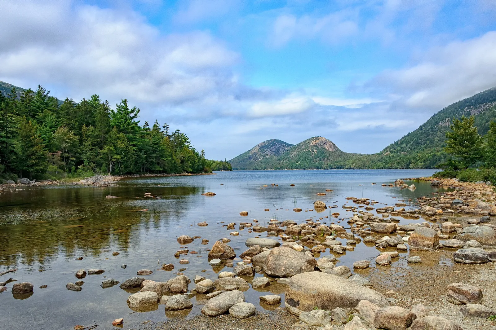 Jordan Pond in Acadia National Park