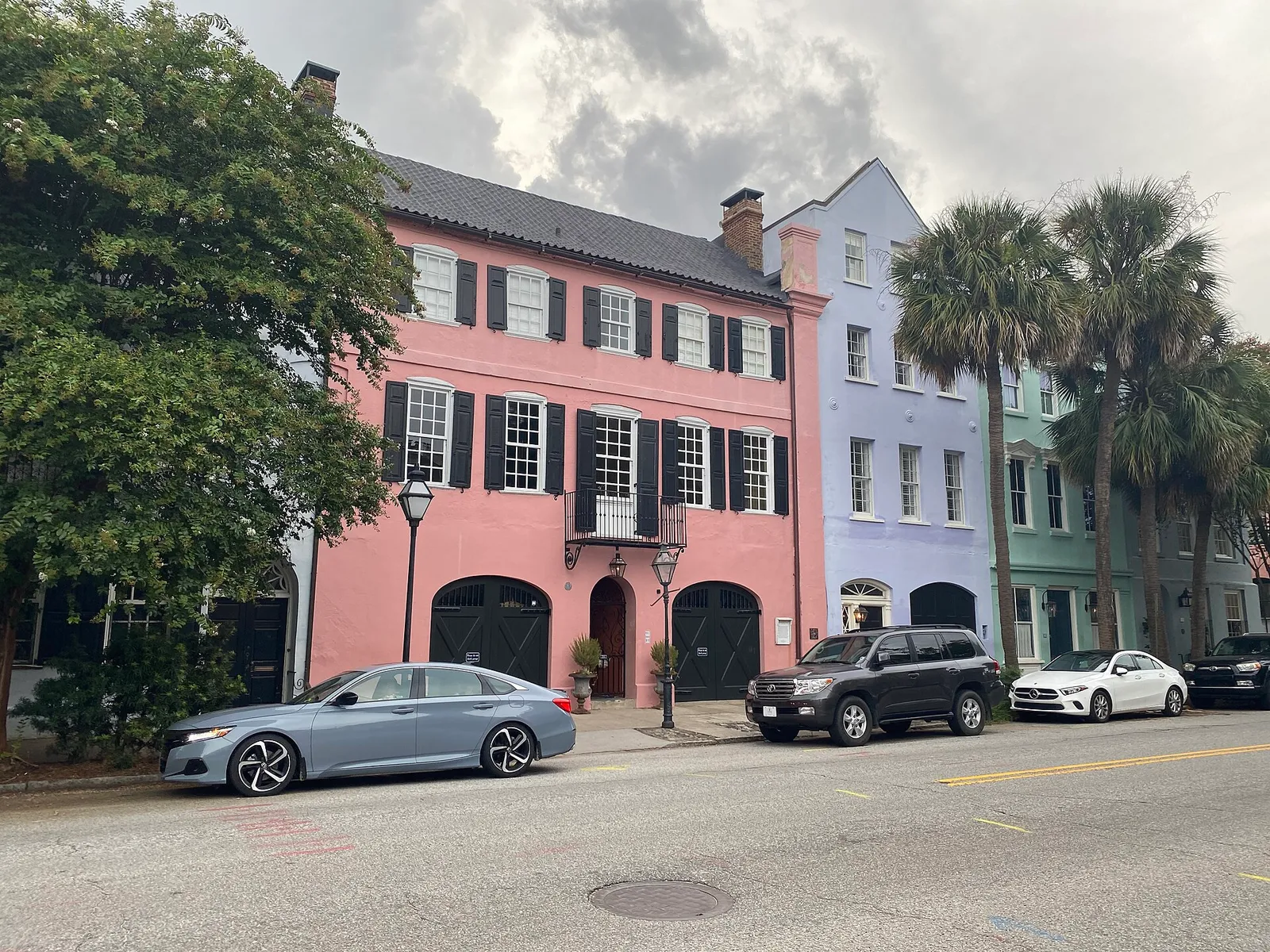 Rainbow Row in Charleston