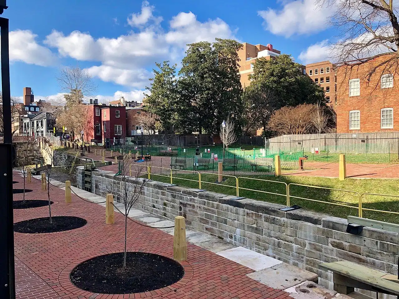 C&O Canal in Georgetown, Washington DC.