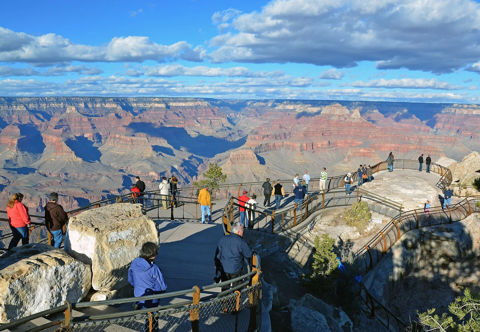Mather Point at the Grand Canyon