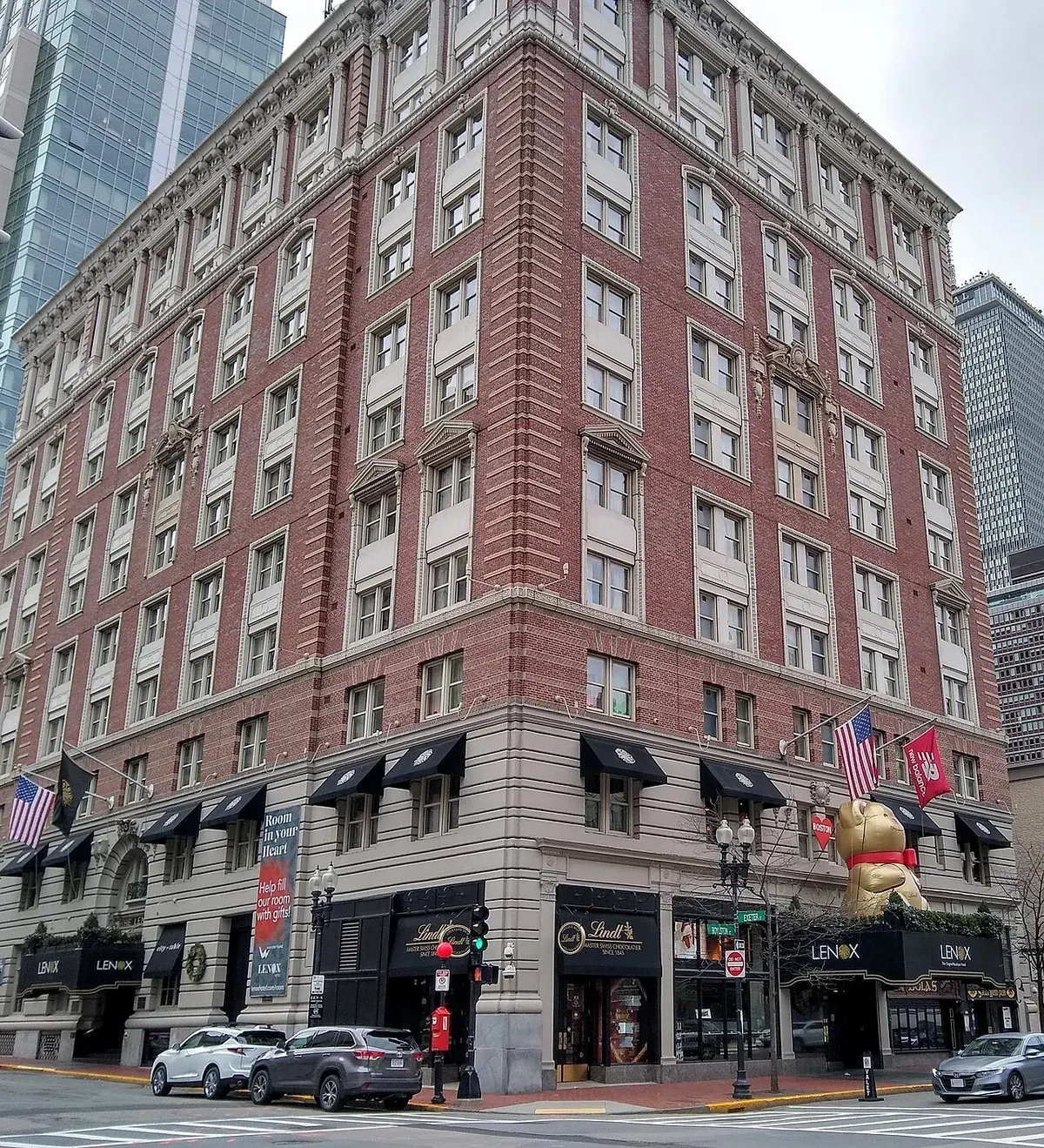 Exterior at The Lenox in Back Bay