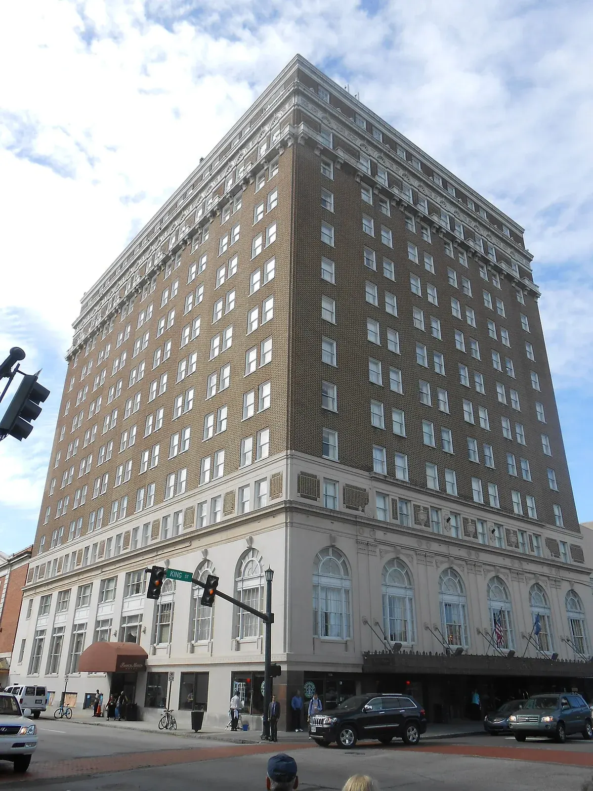 Exterior at Francis Marion Hotel in Downtown Charleston