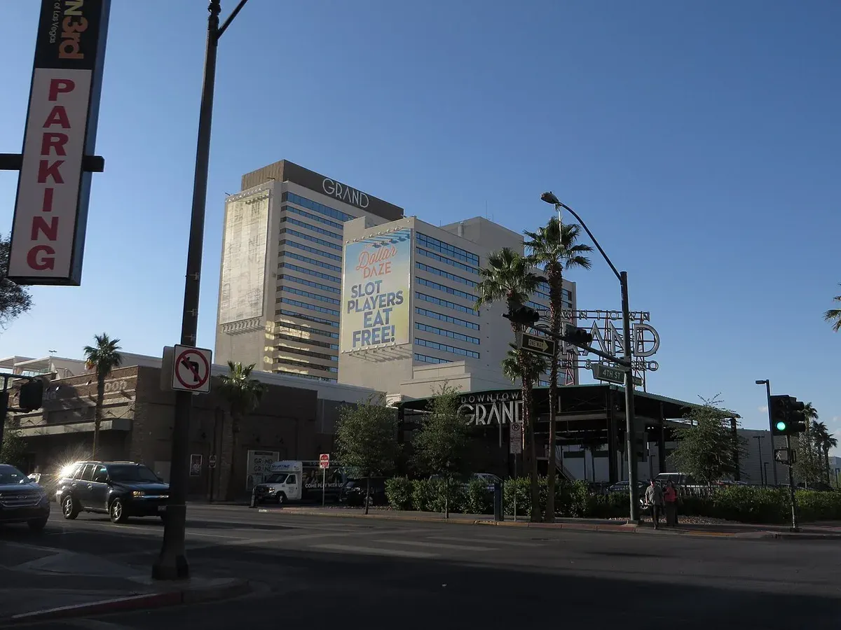 Exterior at Downtown Grand Hotel & Casino in Downtown Las Vegas