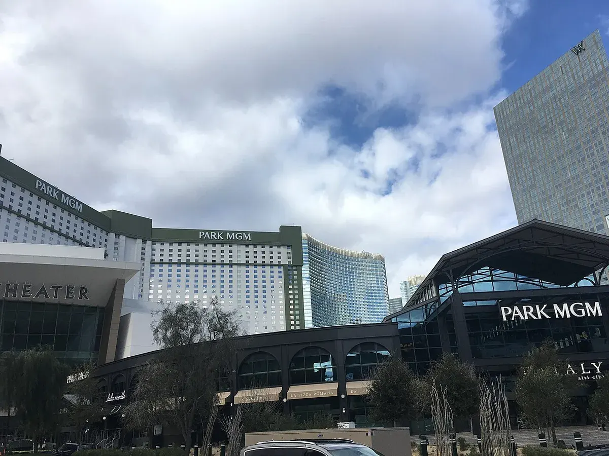 Exterior at Park MGM in Las Vegas Strip