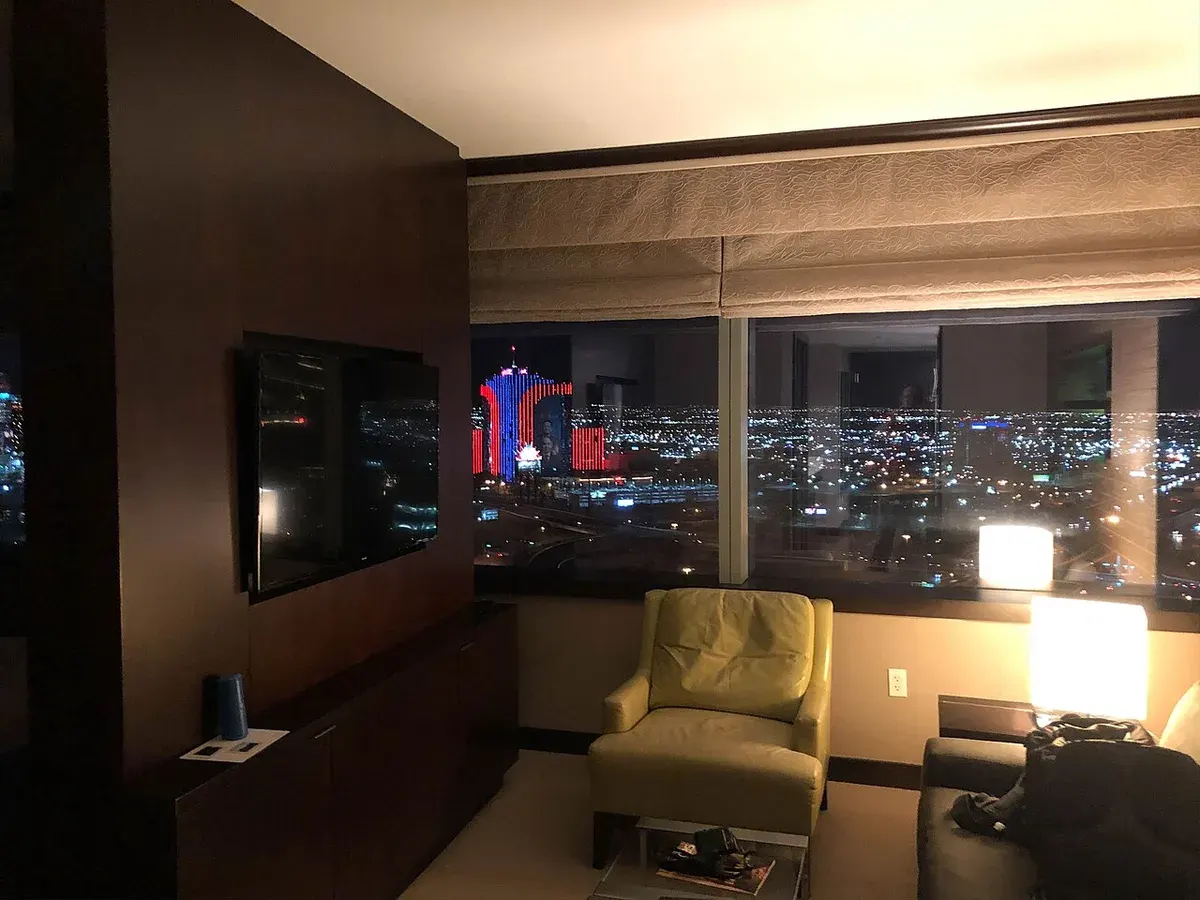 Suite interior at Vdara Hotel & Spa in CityCenter / central Strip