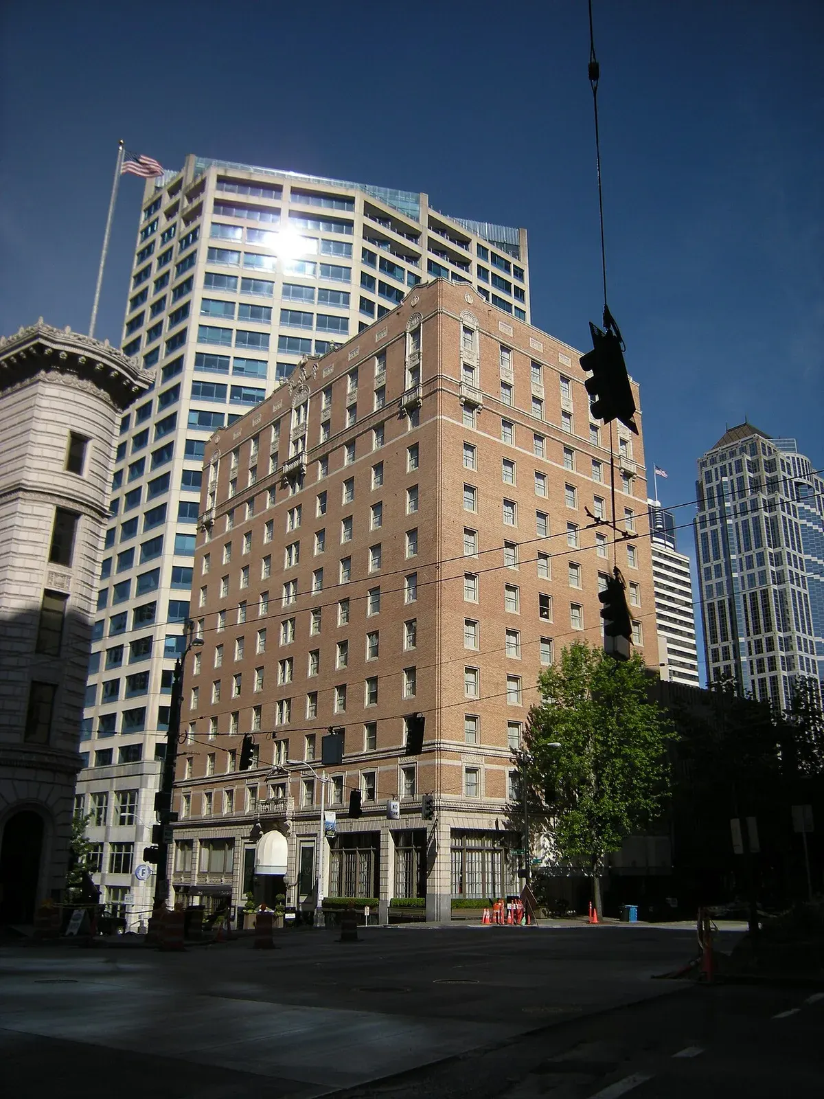 Exterior at Mayflower Park Hotel in Downtown