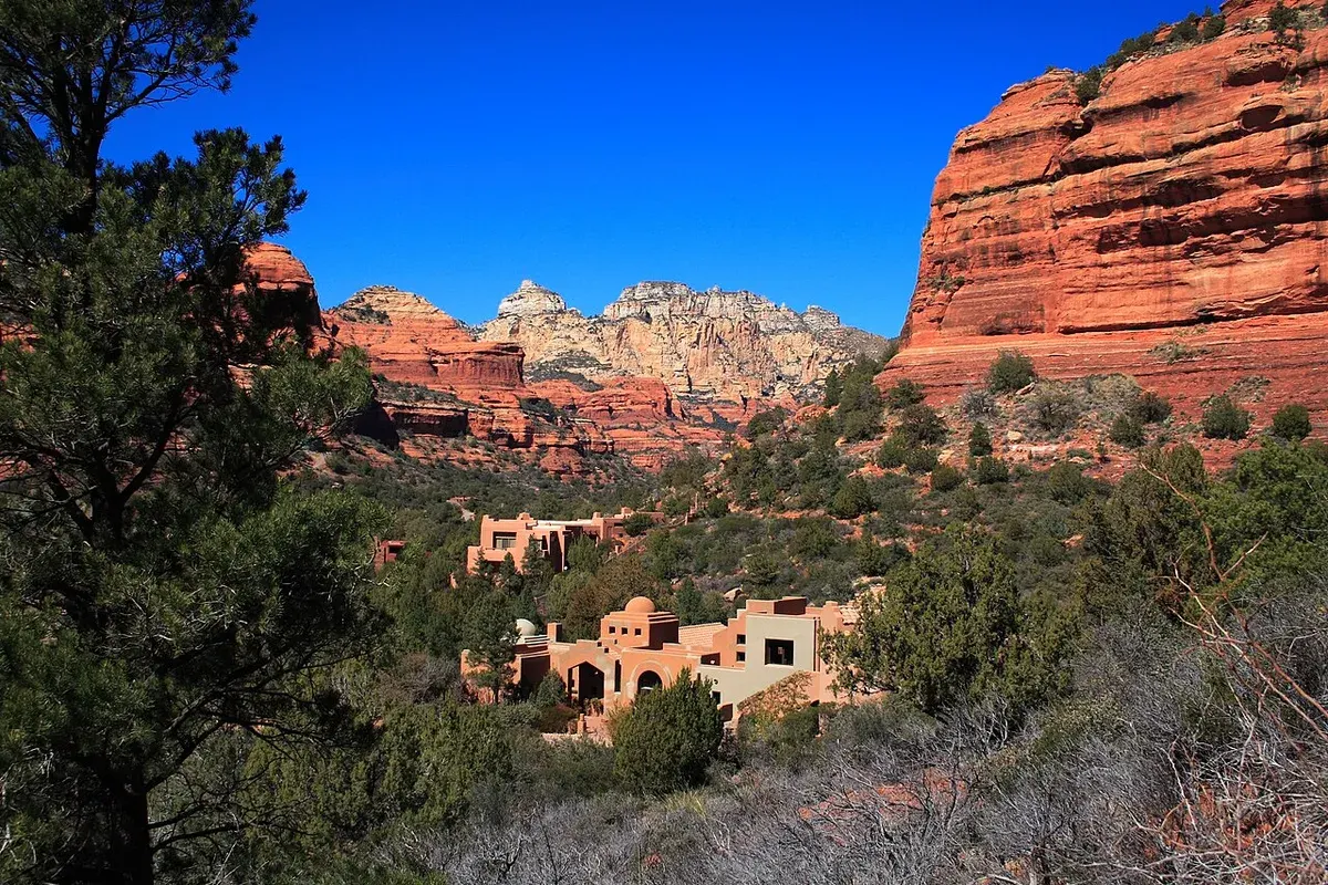 Resort setting at Enchantment Resort in Boynton Canyon