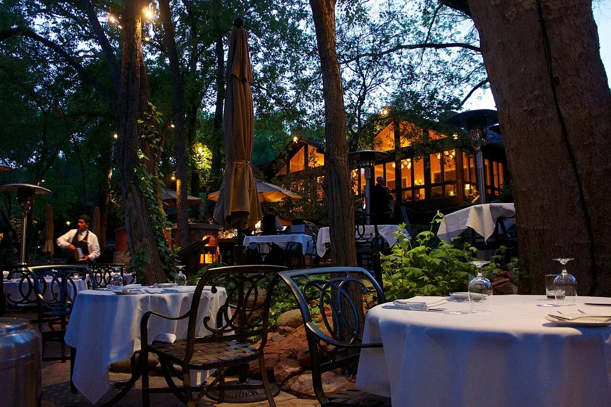 Restaurant on Oak Creek at L’Auberge de Sedona in Oak Creek / Uptown Sedona