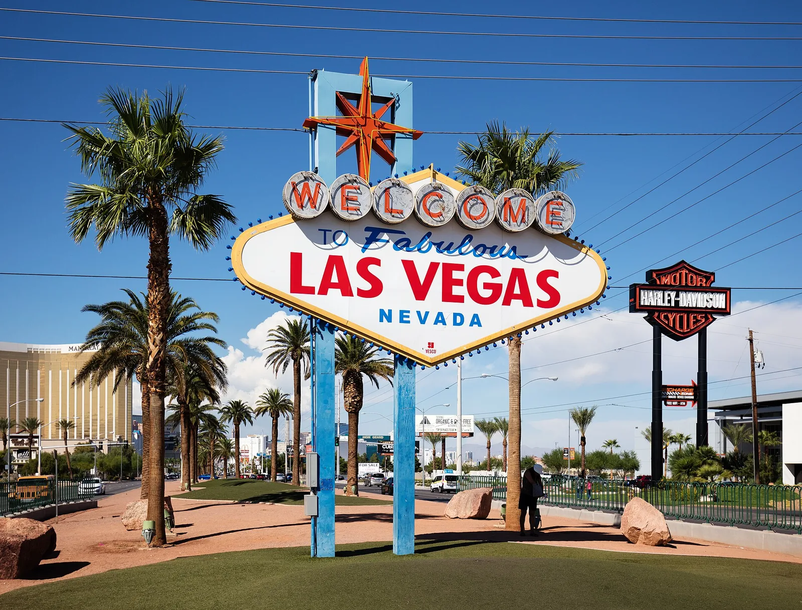 The Welcome to Las Vegas sign