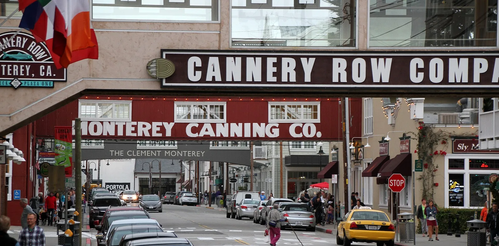 Cannery Row on the Monterey waterfront