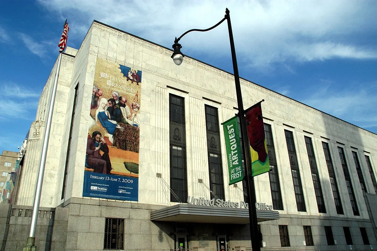 Frist Art Museum exterior in Nashville in an archival October 2006 photograph