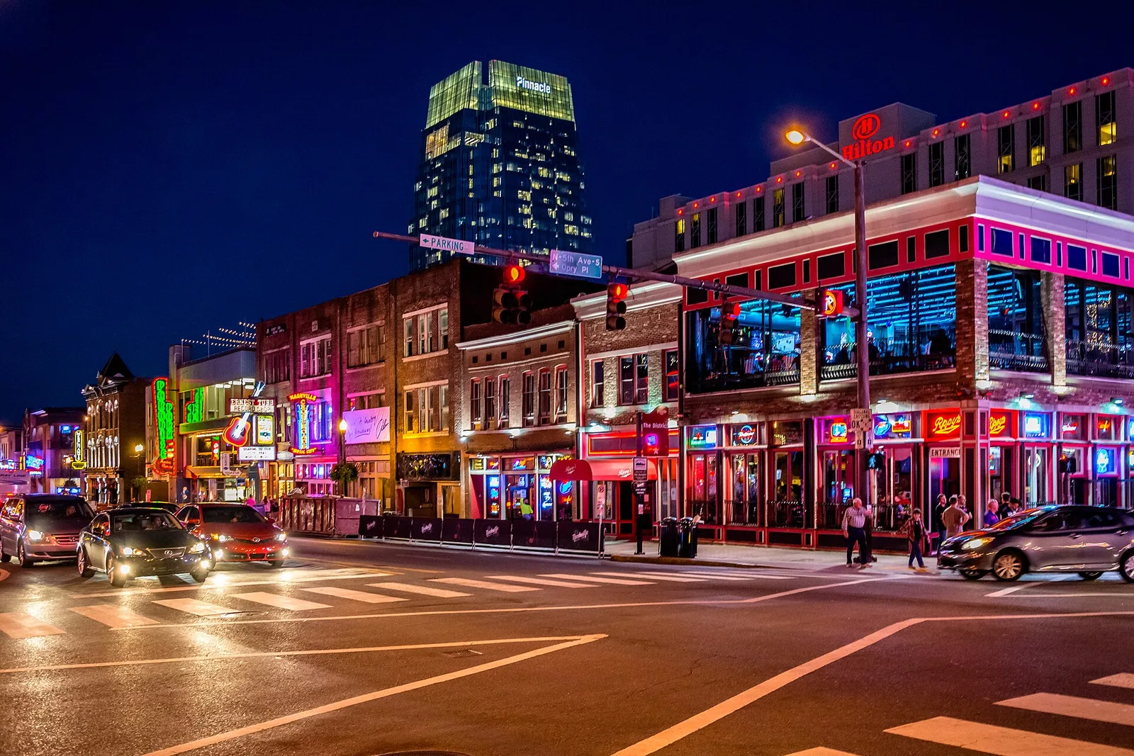 Broadway in Nashville