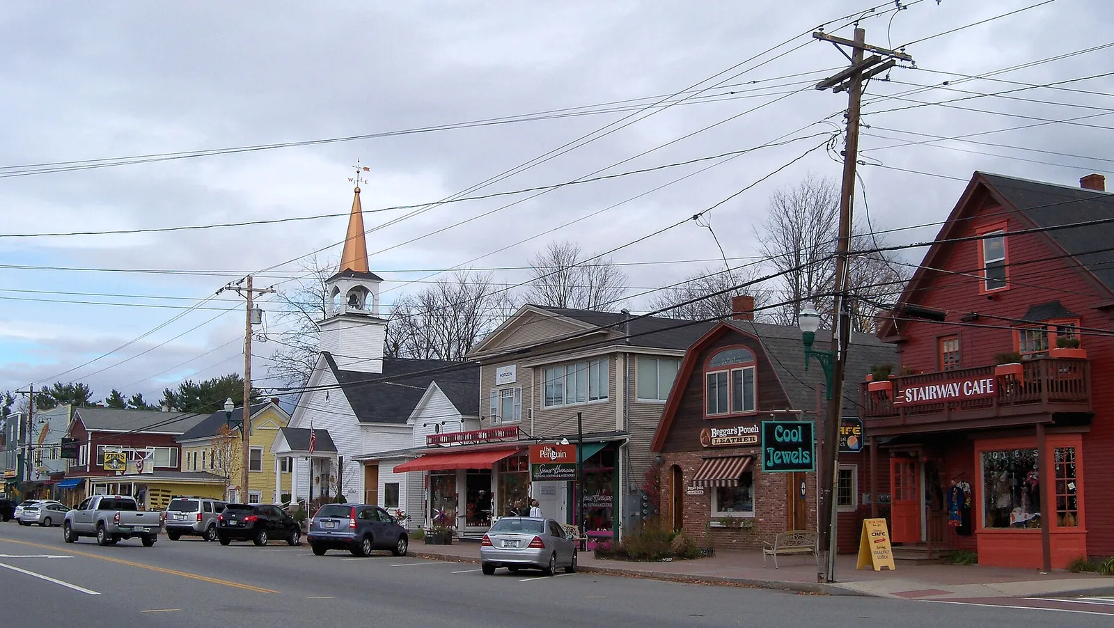 North Conway in New Hampshire’s White Mountains