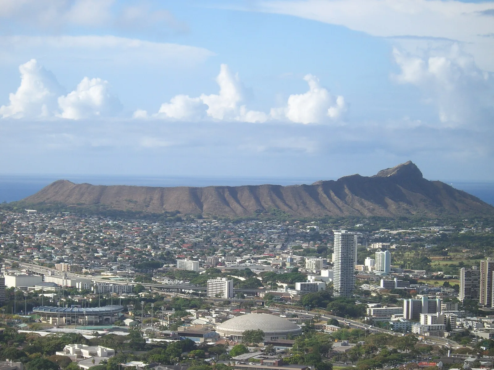 Diamond Head on Oahu