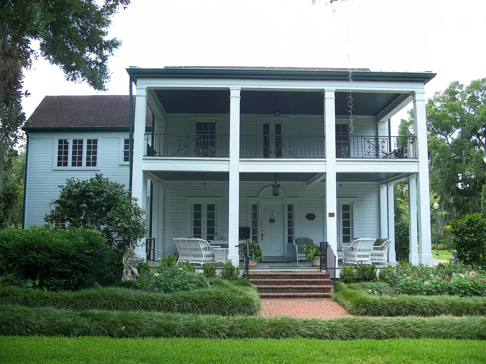 The Leu House at Harry P. Leu Gardens in Orlando