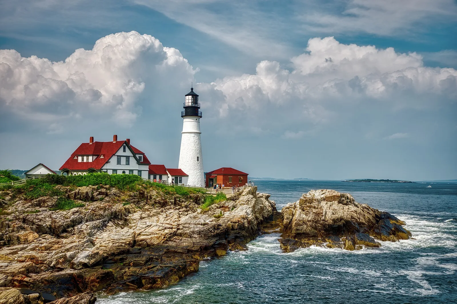 Portland Head Light on the Maine coast