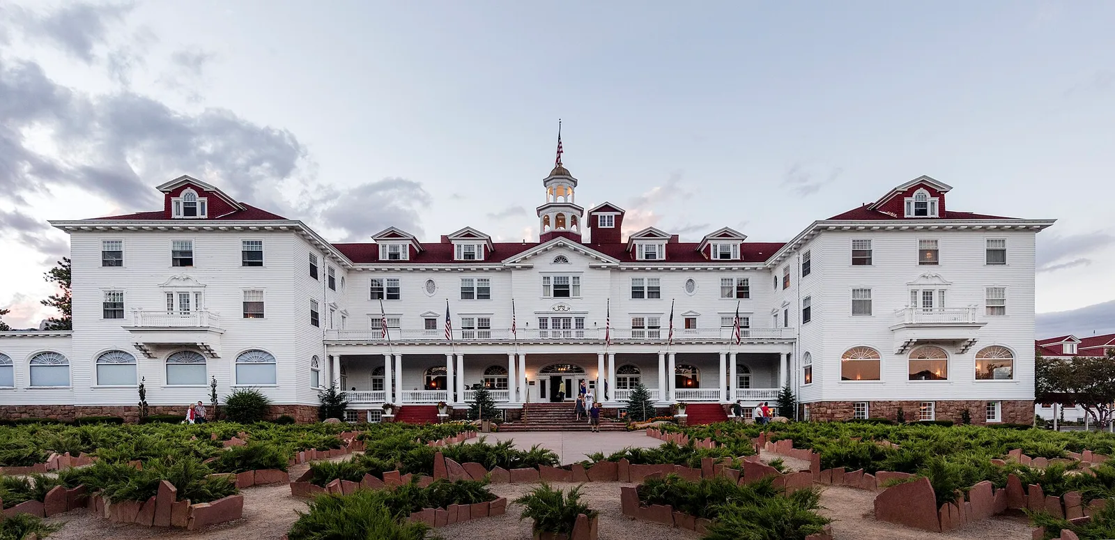 The Stanley Hotel in Estes Park; exterior photograph