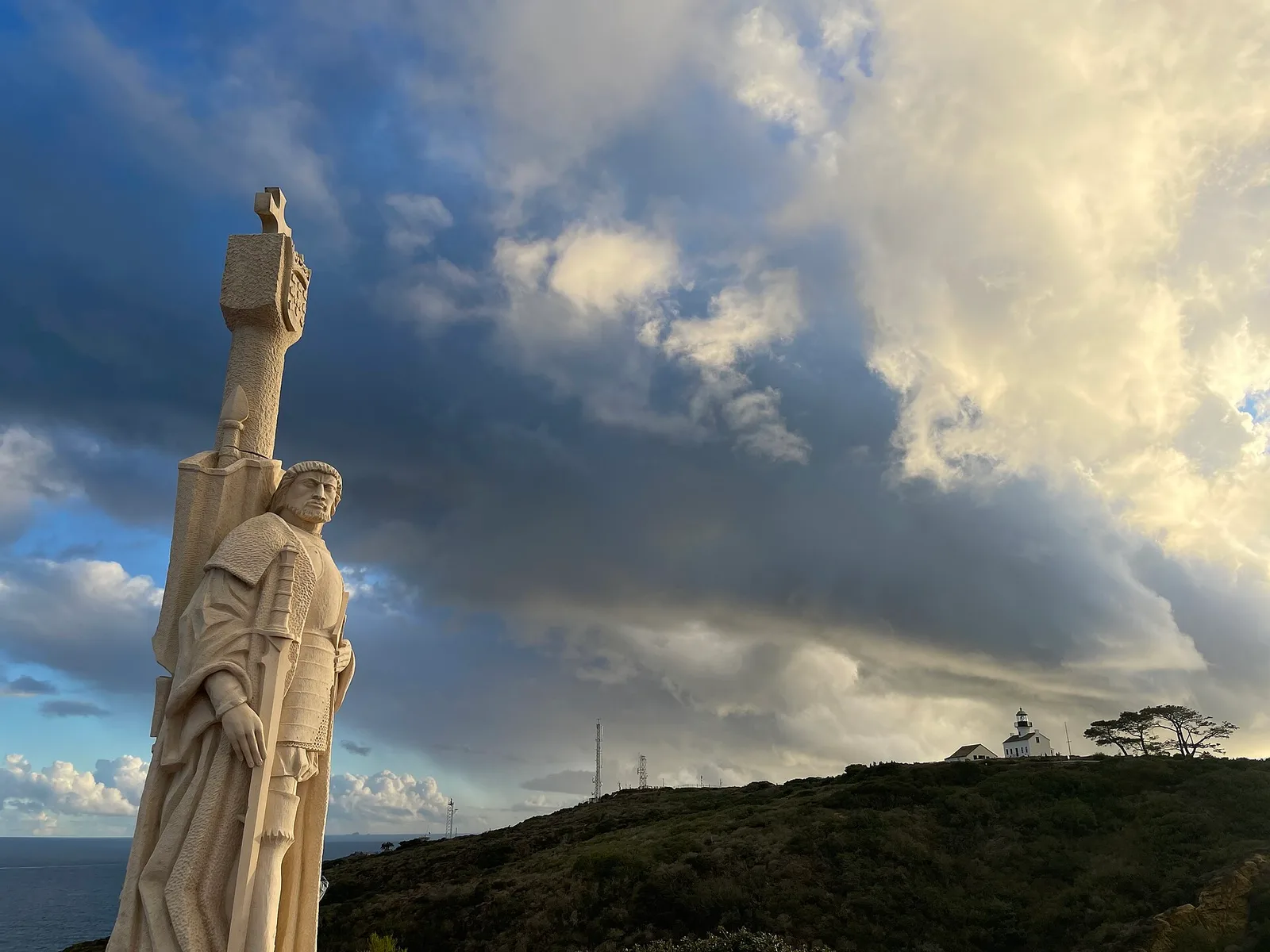 The Cabrillo statue at Cabrillo National Monument
