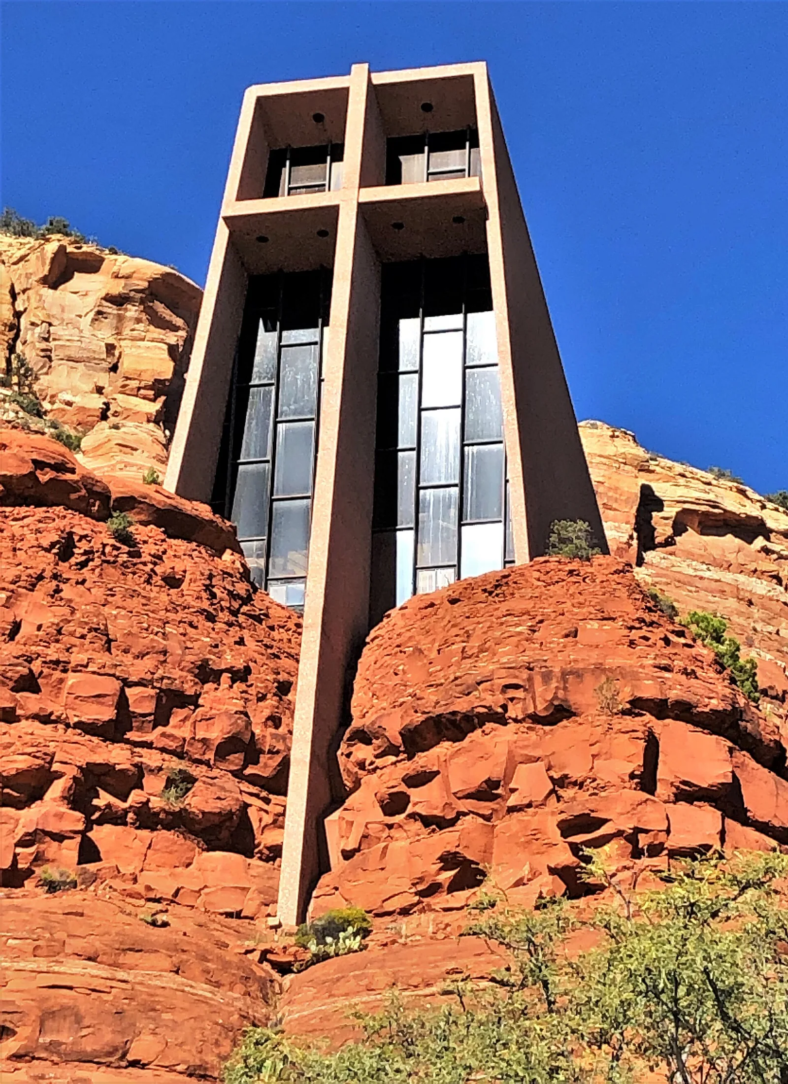 The Chapel of the Holy Cross in Sedona