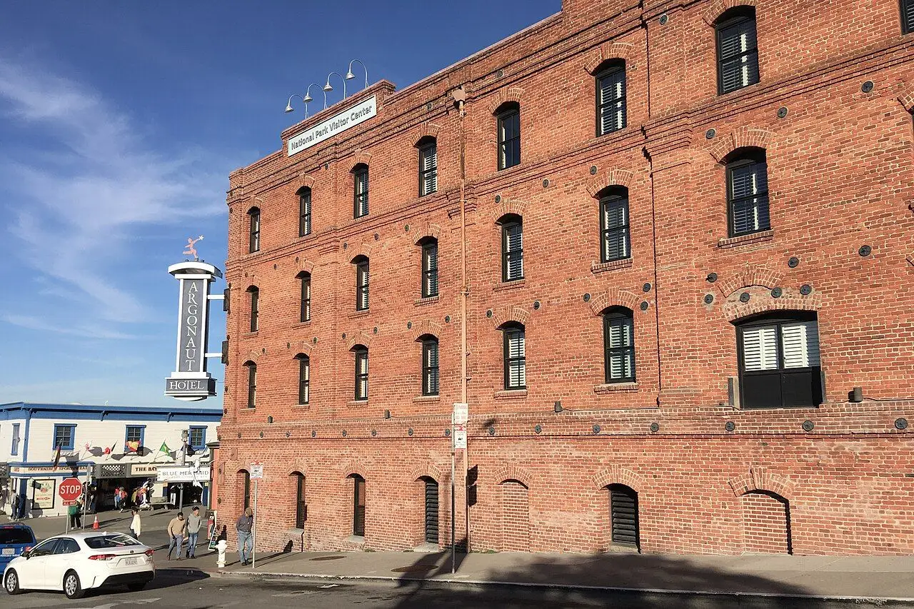 Argonaut Hotel in San Francisco; this exterior does not establish the selected room or view.