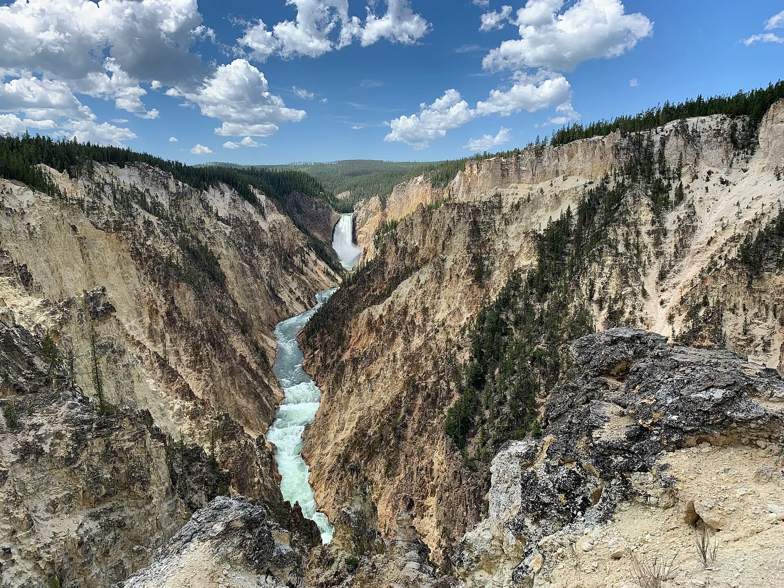 The Grand Canyon of the Yellowstone